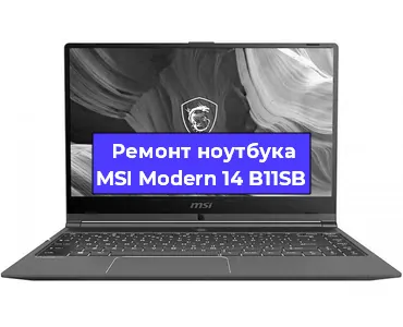 Чистка от пыли и замена термопасты на ноутбуке MSI Modern 14 B11SB в Красноярске